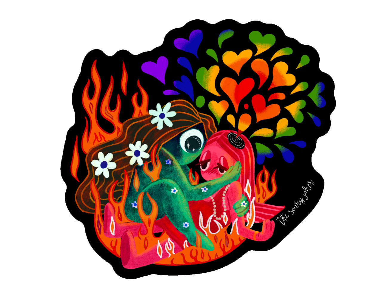 Burn Pygmalion Sticker