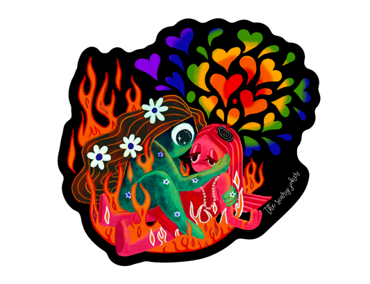 Burn Pygmalion Sticker