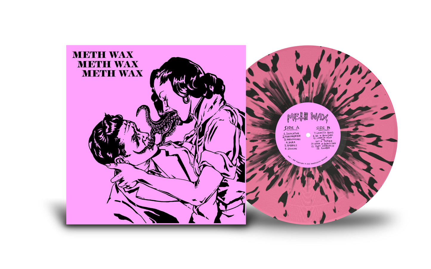 Meth Wax - Acid Splatter LP