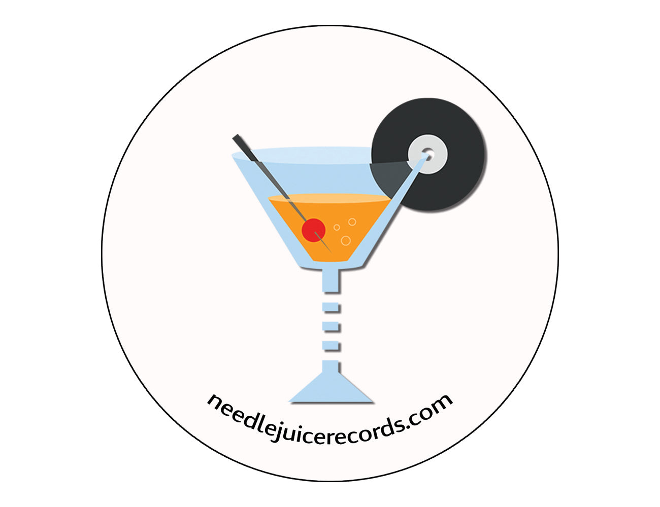 Needlejuice Circular Sticker