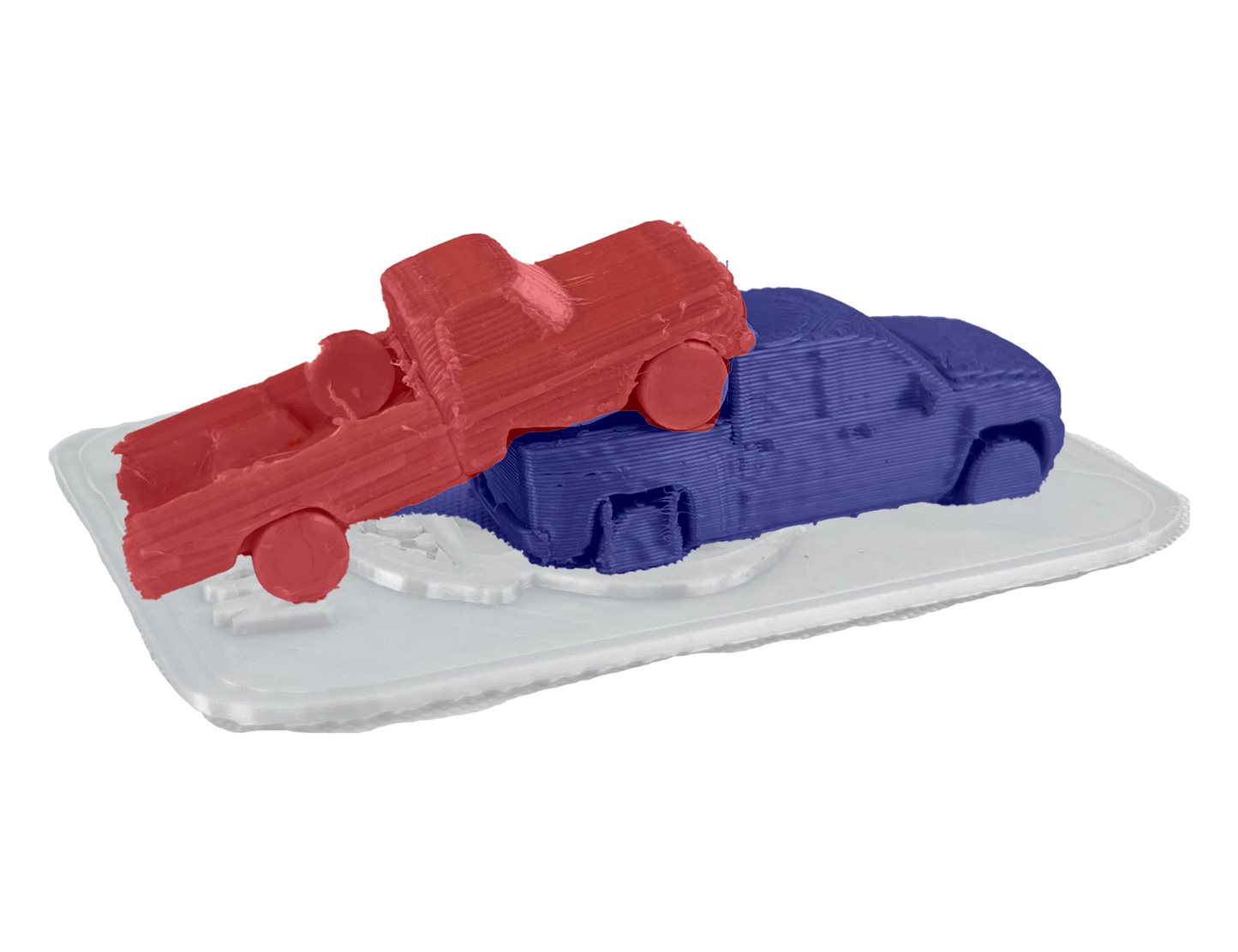 Lemon Demon 3D Printed Two Trucks
