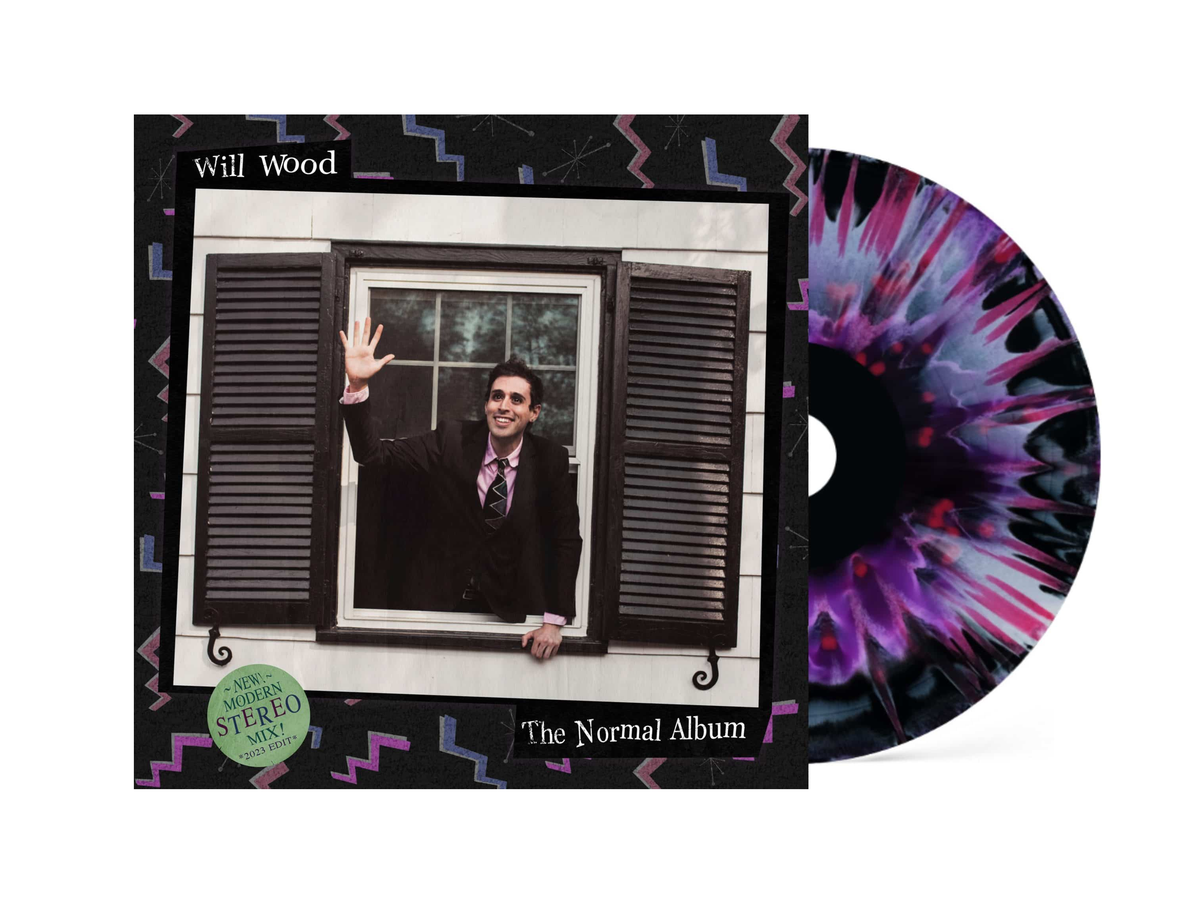 Will Wood - The Normal Album - Cybershock Purple Splatter LP