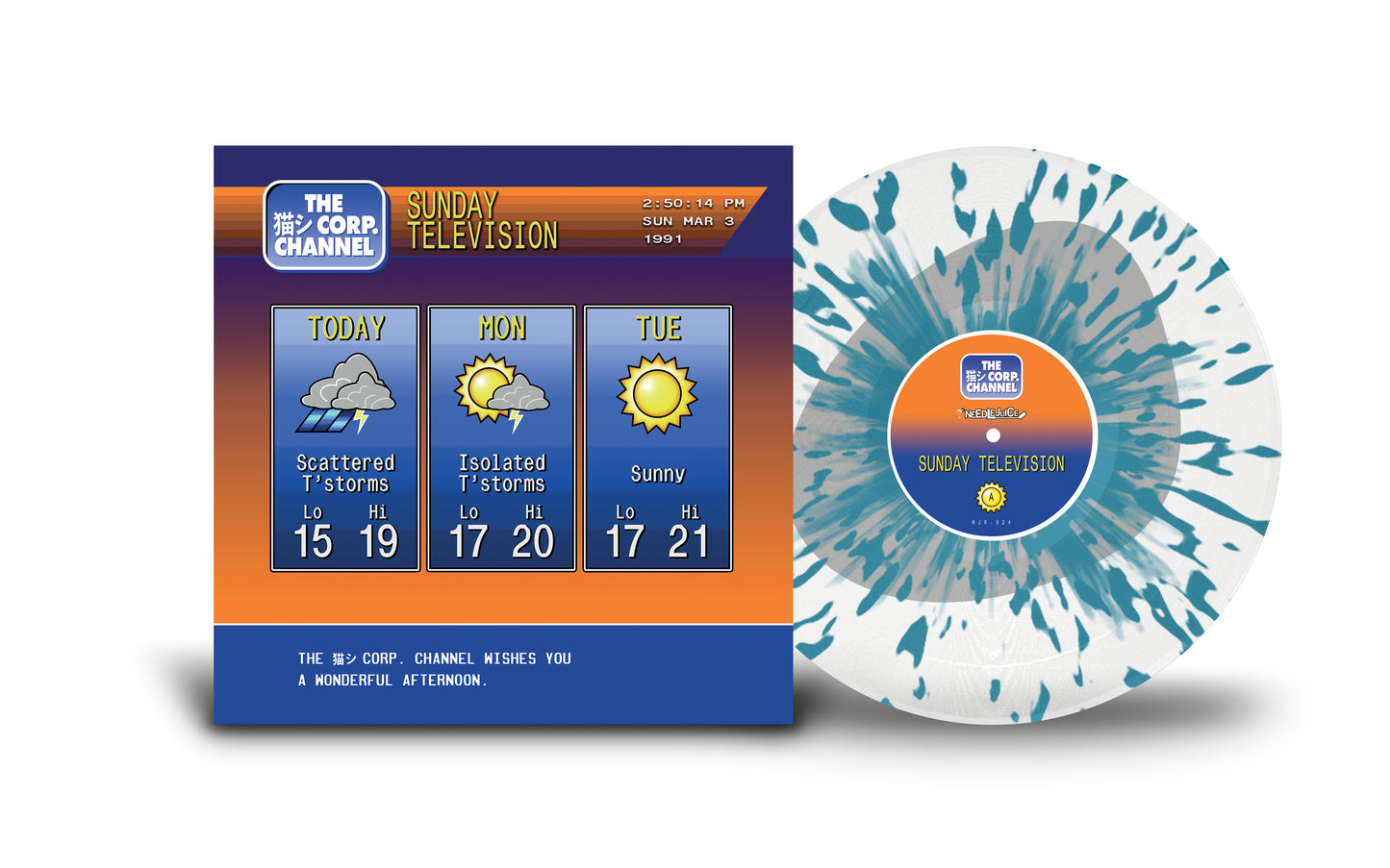 Sunday Television - Scattered Showers LP