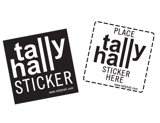 Tally Hall Sticker Dual Sticker Set