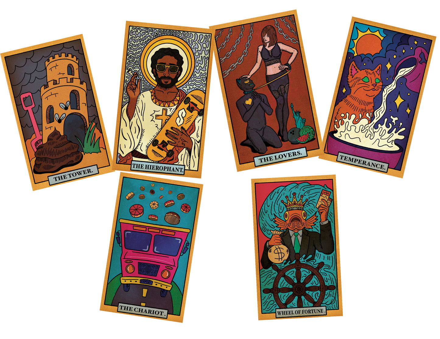 King Missile - "Mystical Shit" Tarot Card Set