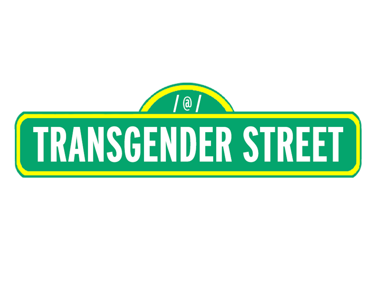 Transgender Street Sticker