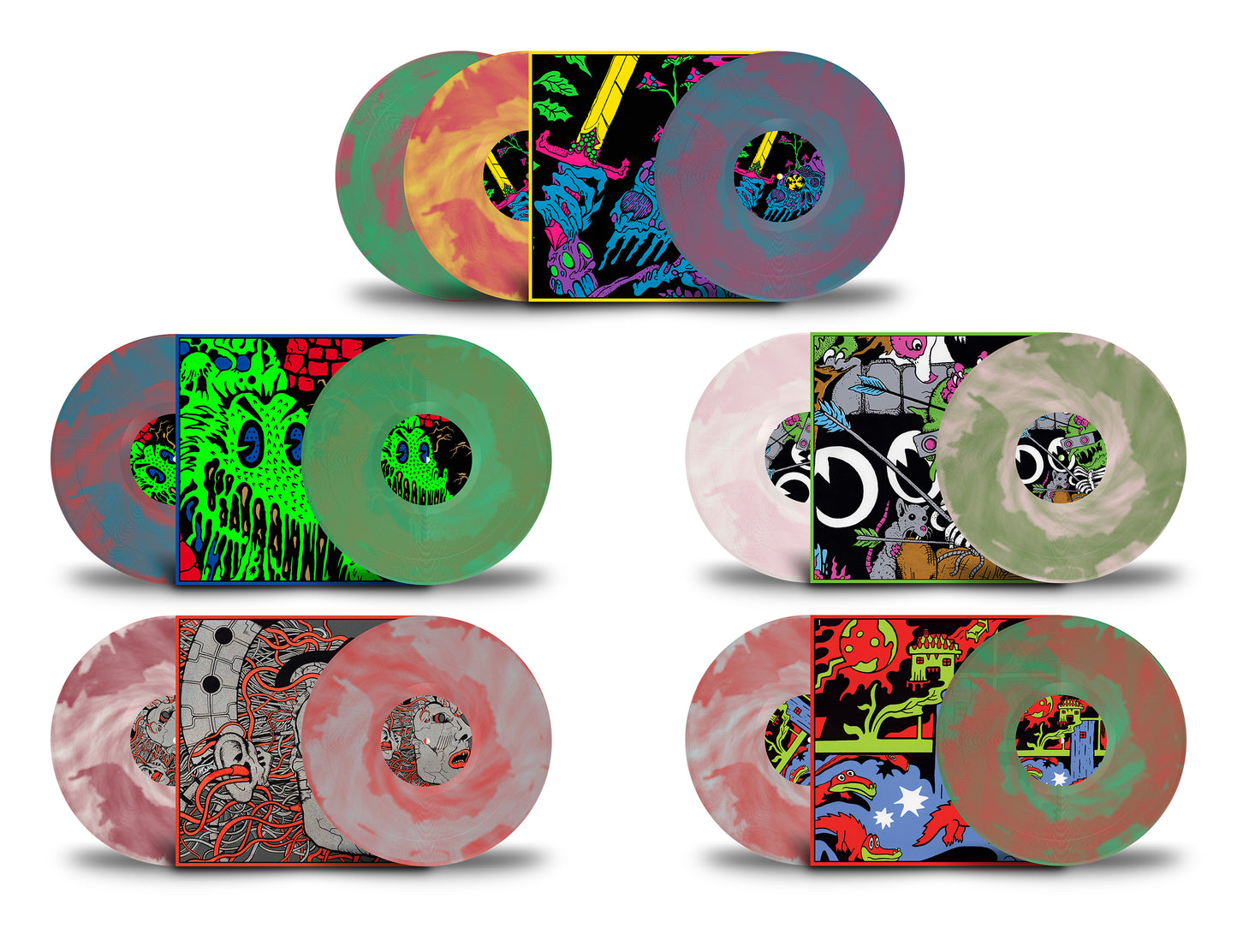 King Gizzard Live '19 Vinyl Bundle