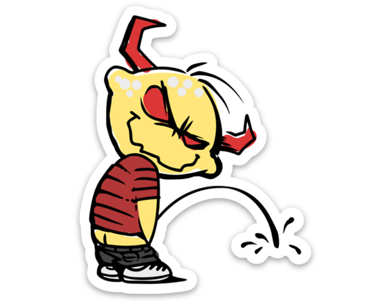 Lemon Demon Piss Boy Sticker