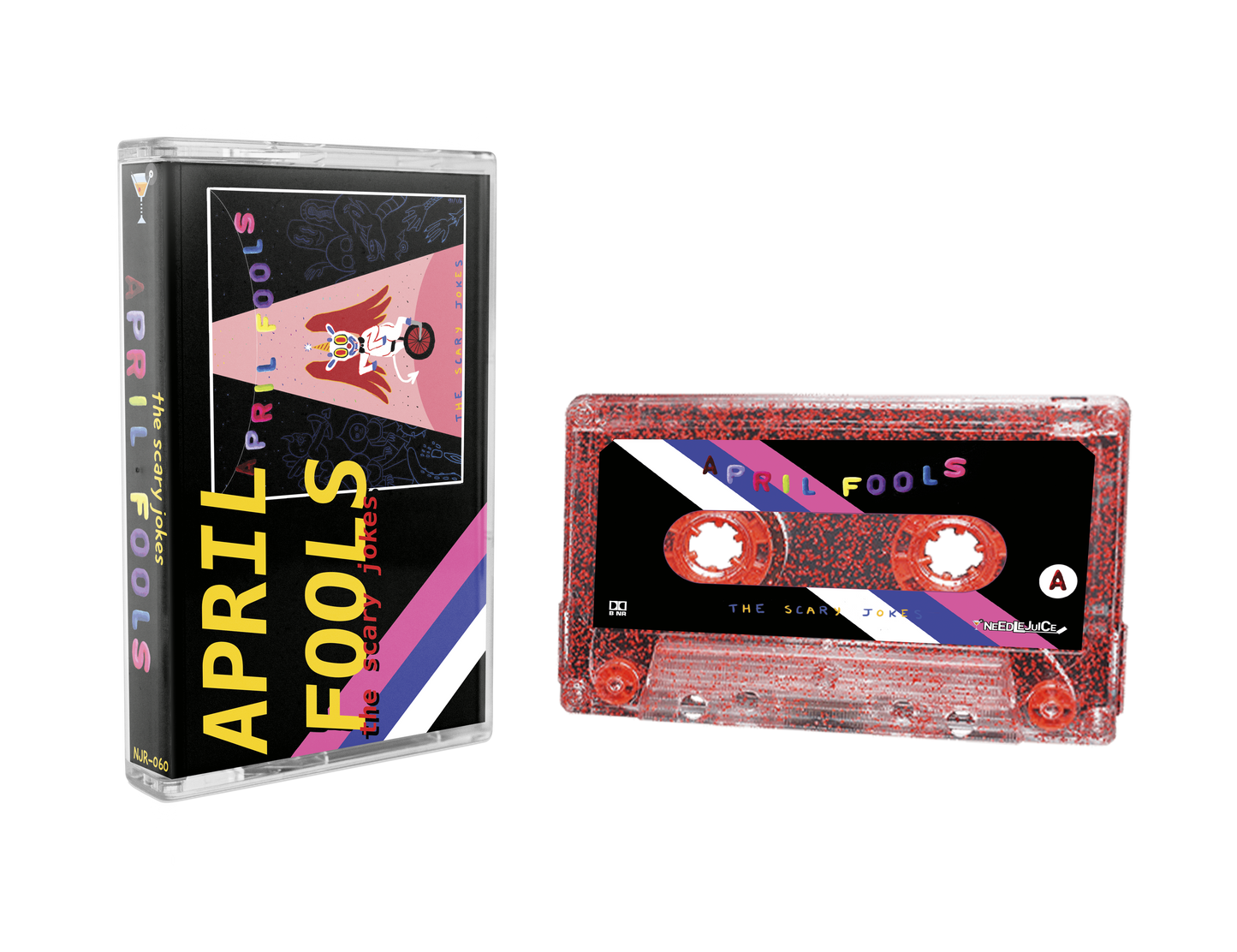 April Fools - Glitter Red Cassette