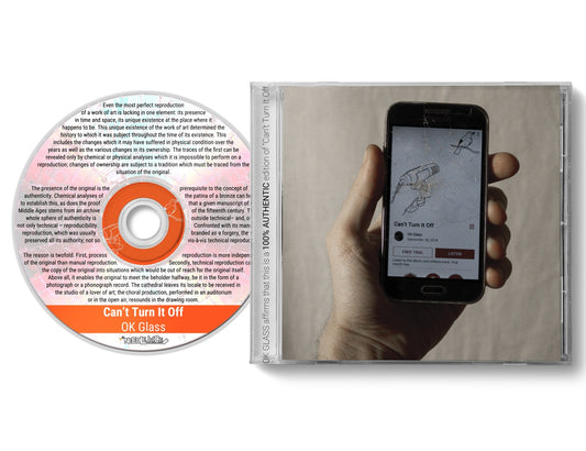 Can't Turn It Off - CD