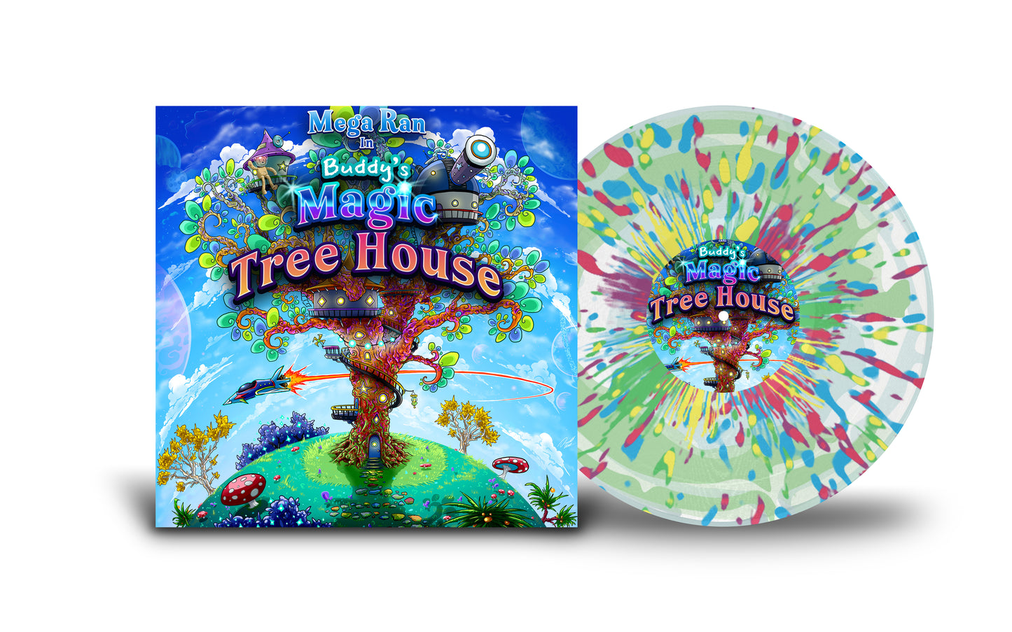 Buddy's Magic Tree House - Sky Swirl LP