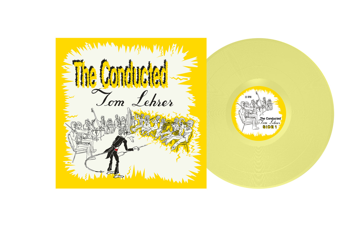 The Conducted Tom Lehrer - Yellow LP