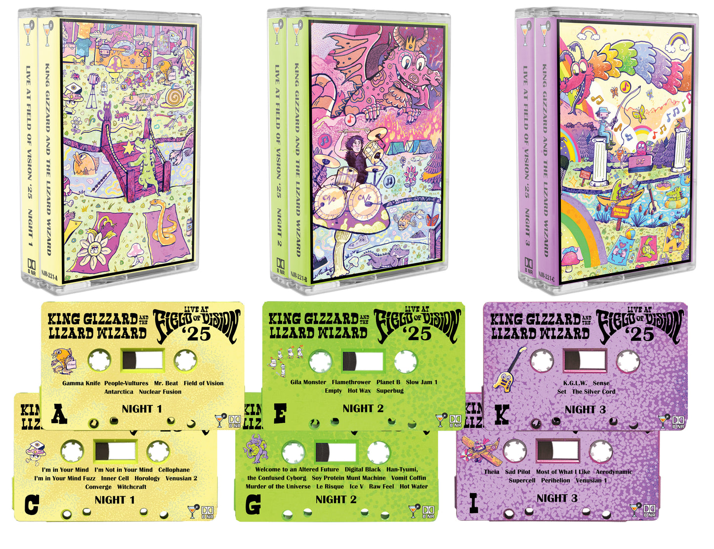 Live at Field of Vision '25 - Cassette Bundle