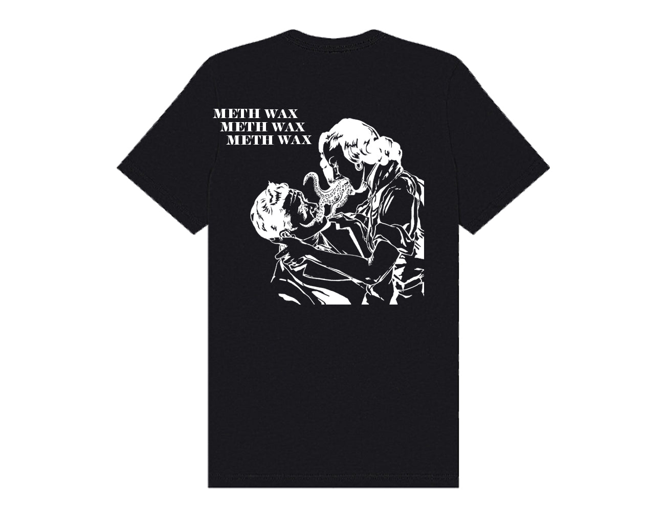 Black Meth Wax T-Shirt – Needlejuice Records
