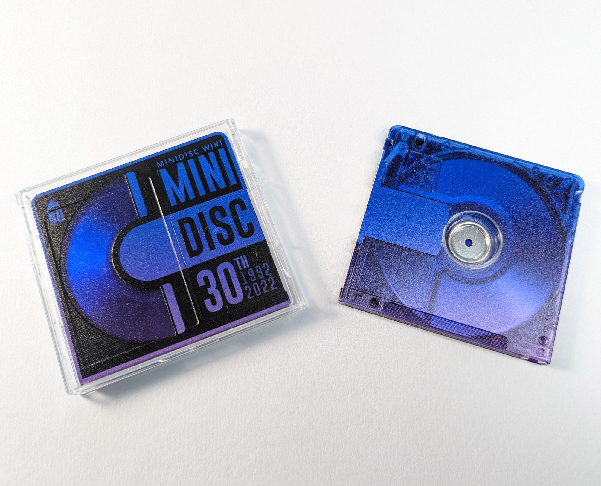 MiniDisc Wiki 30th Anniversary Blank MiniDisc – Needlejuice Records
