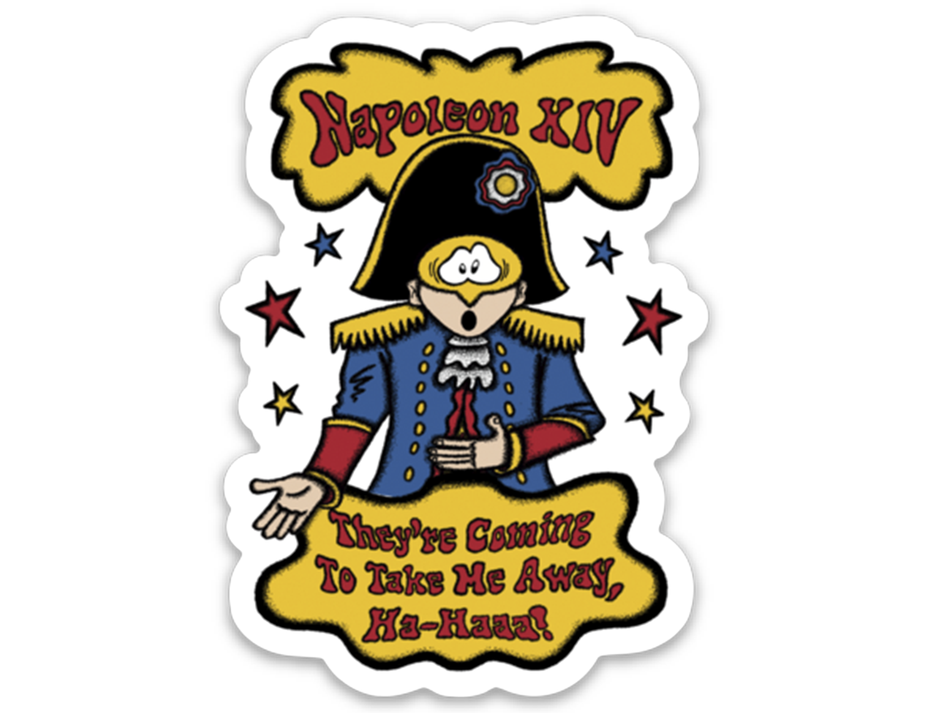 Napoleon XIV Sticker – Needlejuice Records