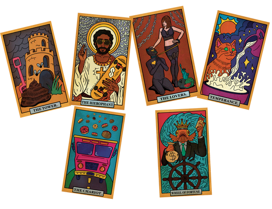 King Missile - "Mystical Shit" Tarot Card Set