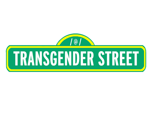 Transgender Street Sticker