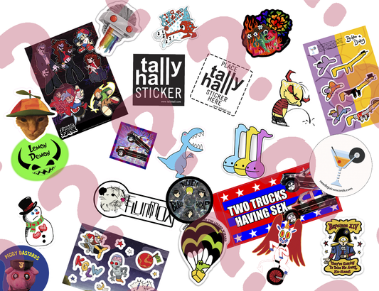 Needlejuice Mystery 10 Stickers Bundle