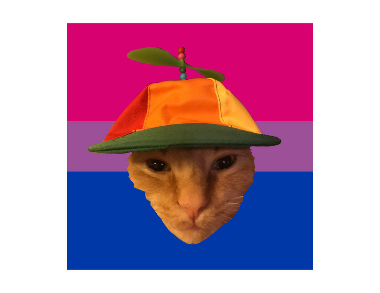 Tango Bi Pride Sticker