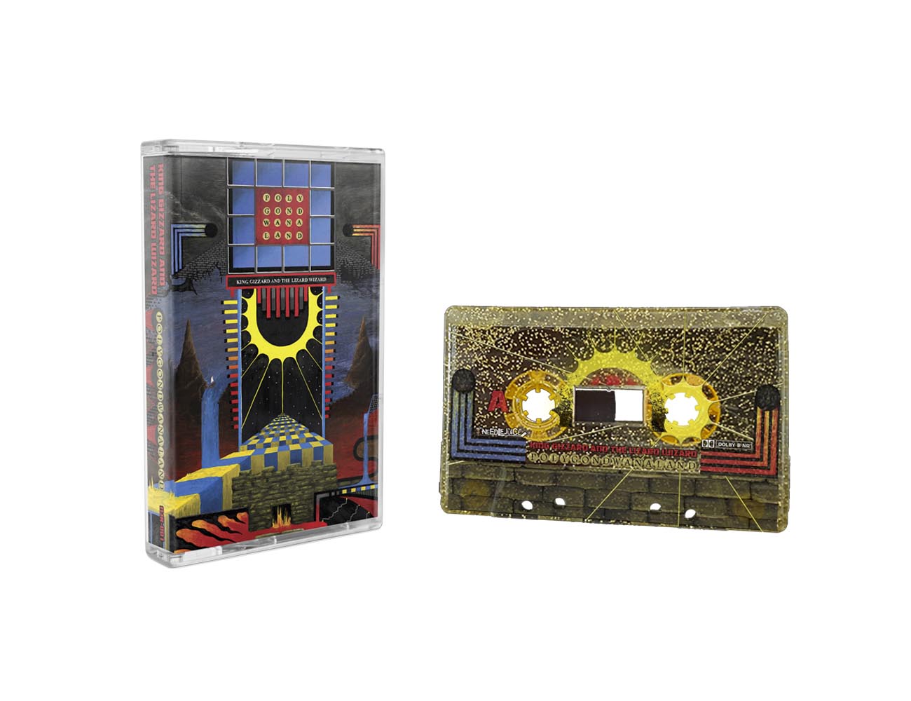 Polygondwanaland - Gold Glitter Cassette
