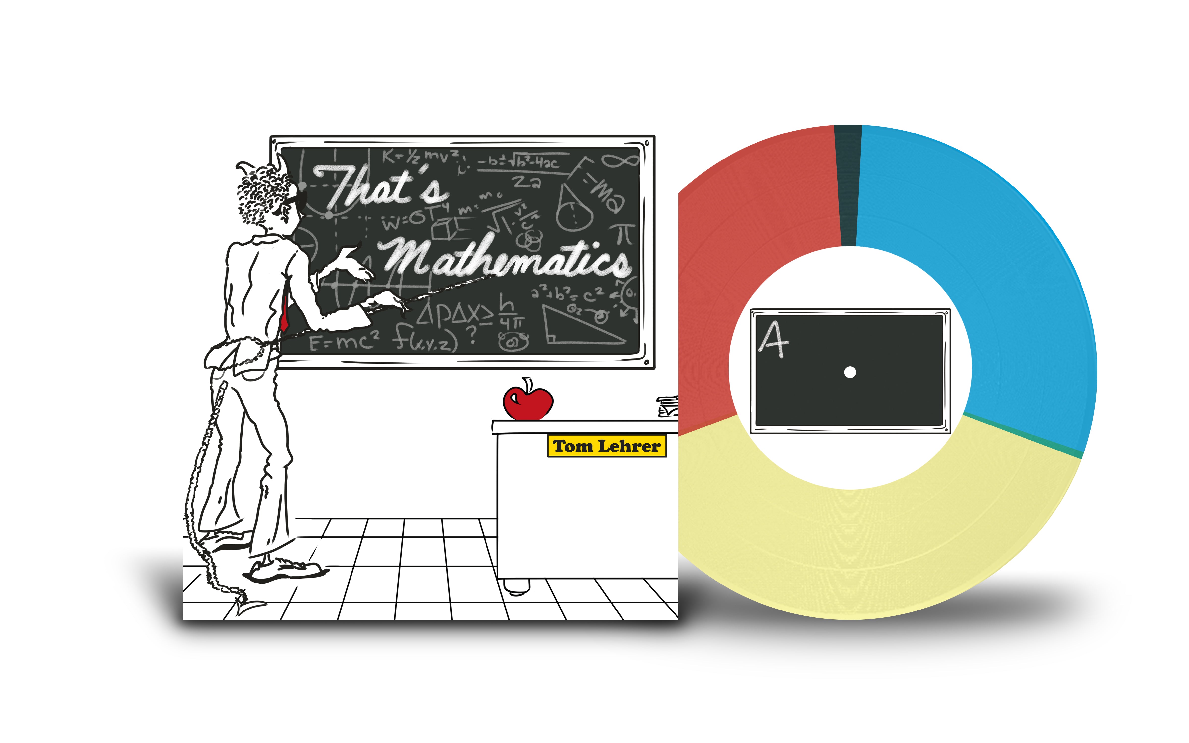 That Math Maths That's Mathematics b/w I Got It from Agnes - Tri-Color 7